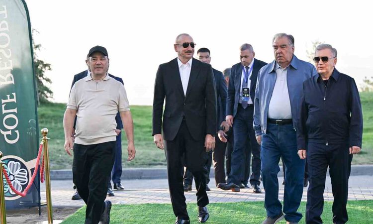 Sıcak Gündem: Özbekistan, Tacikistan ve Azerbaycan cumhurbaşkanları, Kırgızistan’da golf kulübü açılışına katı