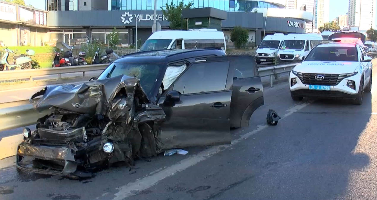 Chain accident in Pendik: 2 injured - Last Minute