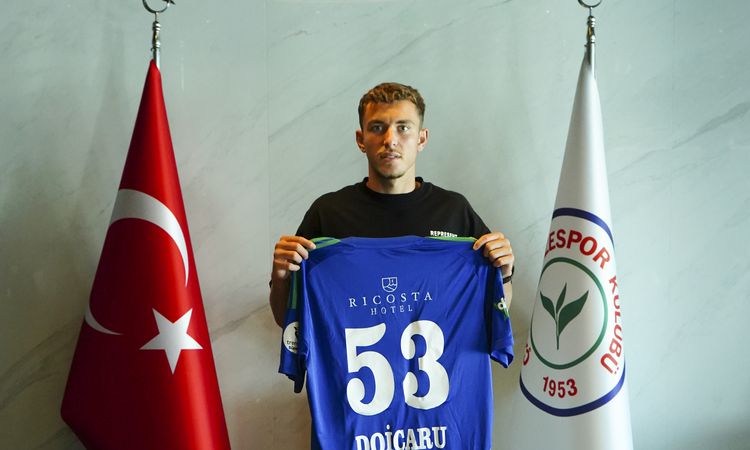 Rizespor, Romanyalı Genç Yıldız Doicaru'yu 5 Yıllığına Kadrosuna Kattı