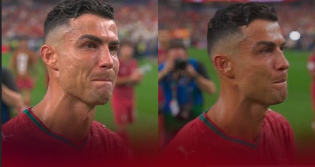 Ronaldo couldn't hold back his tears! He turned everyone upside down after the match - Latest News