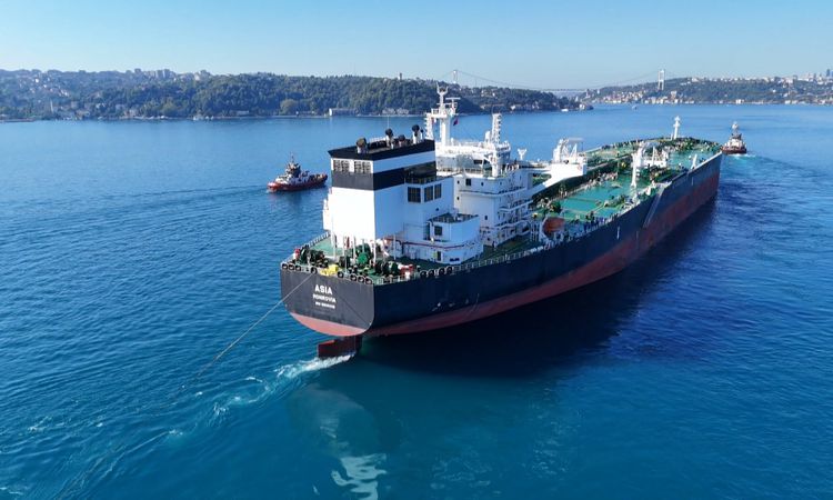 Ayrıntılar Netleşti: Rusya'da İHA taarruzsına uğrayan gemi İstanbul Boğazı'ndan geçiyor -1 - Son Dakika Haberl