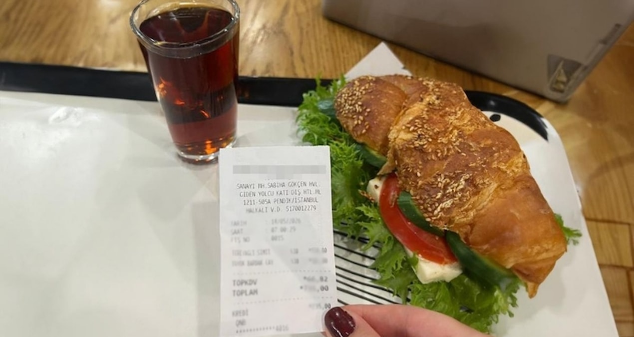 Ayrıntılar Netleşti: Sabiha Gökçen Havalimanı'nda çay ve sandviçin fiyatı gündem oldu - Son Dakika