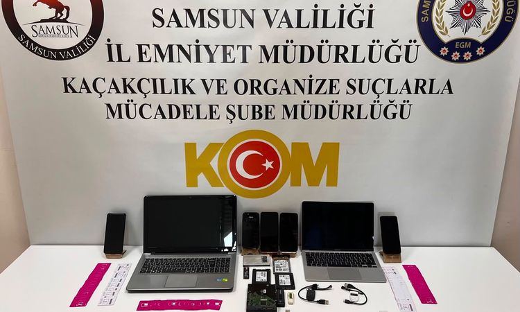 Son Gelişme: Samsun'da açık hat baskınu: 263 SIM kart ele geçirildi - Son Dakika Haberleri: Gelişmeler Takip E