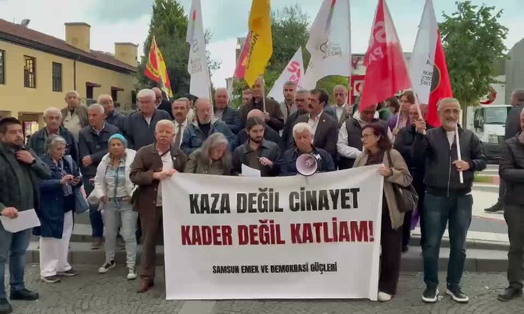 Samsun Emek ve Demokrasi Güçleri, Soma'da 5 işçi için yargılama, kamulaştırma istedi: Gelişmeler Takip Ediliyo