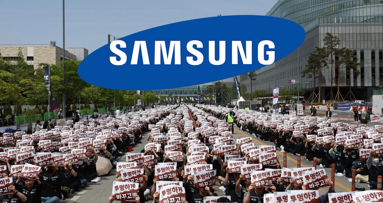 Sıcak Gündem: Samsung’in çip işçilerinden dev gövde gösterisi: 40 bin işçi sokağa çıktı - Son Dakika Haberleri
