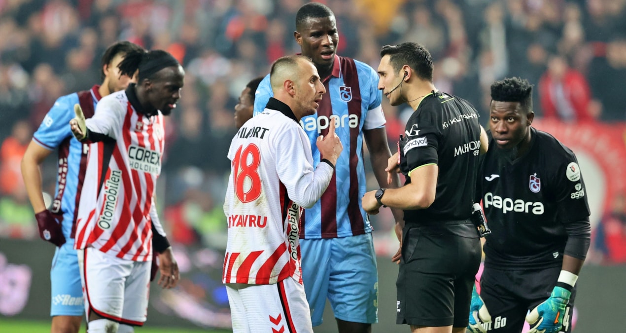 Samsunspor-Trabzonspor maçında üç gol iptal edildi - Son Dakika | İşte Tüm Ayrıntılar