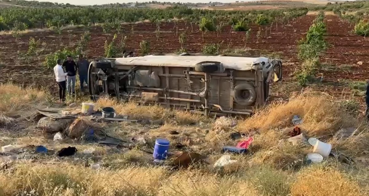 A minibus carrying agricultural workers overturned in Şanlıurfa: 22 people were injured - Breaking News