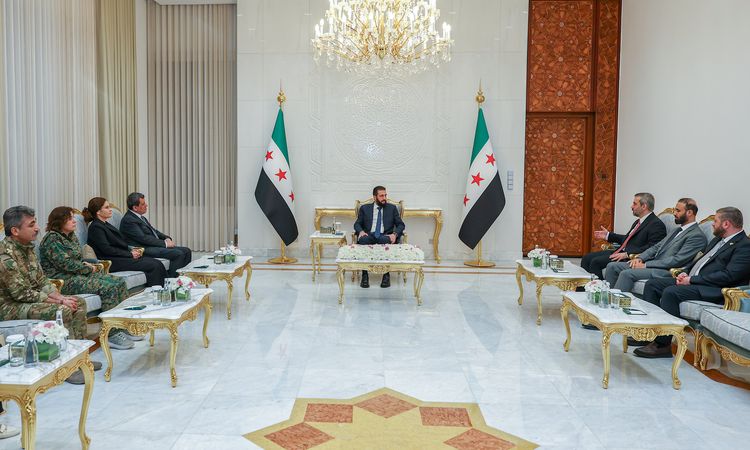 Şara ve Abdi Şam'da görüştü: SDG entegrasyonu masada: Gelişmeler Takip Ediliyor