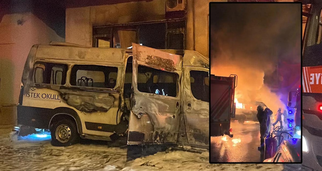 Son Gelişme: Sarıyer’de korkutan yangın: Minibüsten çıkan alevler iş yerine sıçradı - Haberleri | İşte Tüm Ayr