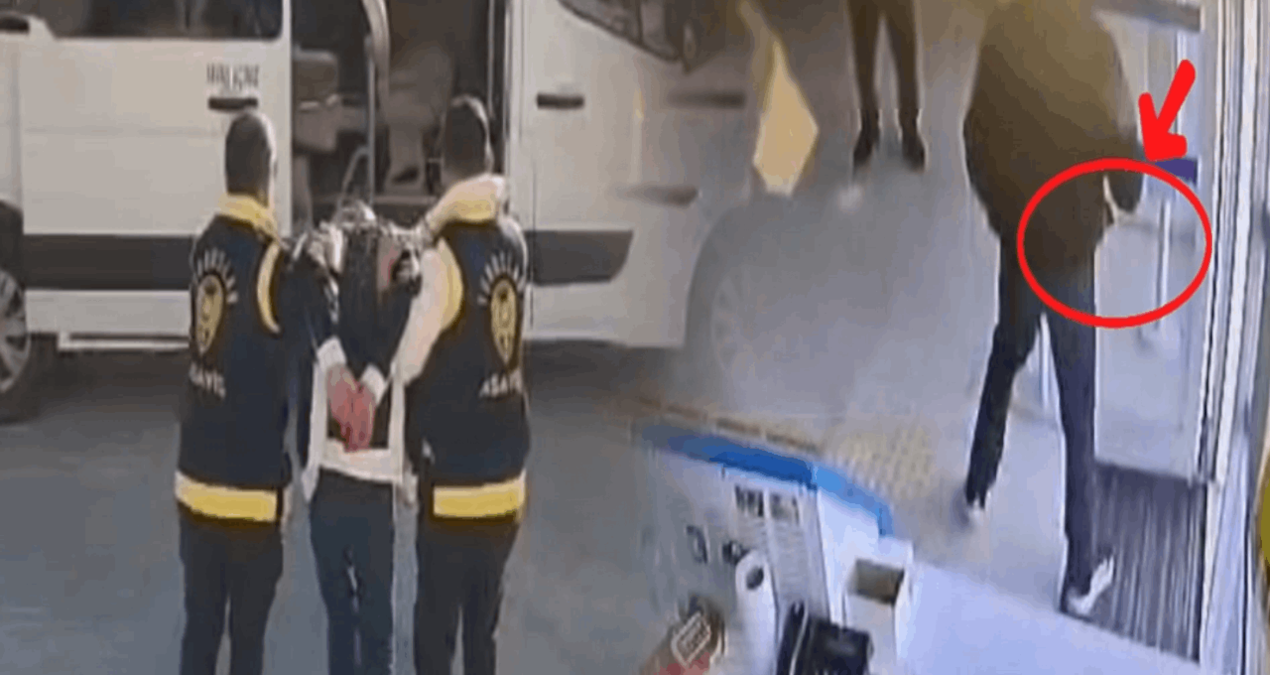Son Gelişme: Satırla banka soymaya çalışıp kaçarken yakalandı - En Son Haber