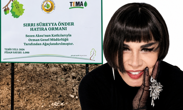 Kritik Açıklama: Sezen Aksu’dan vefa örneği! Özkan Uğur ve Sırrı Süreyya Önder için 10 bin fidan - Son Dakika