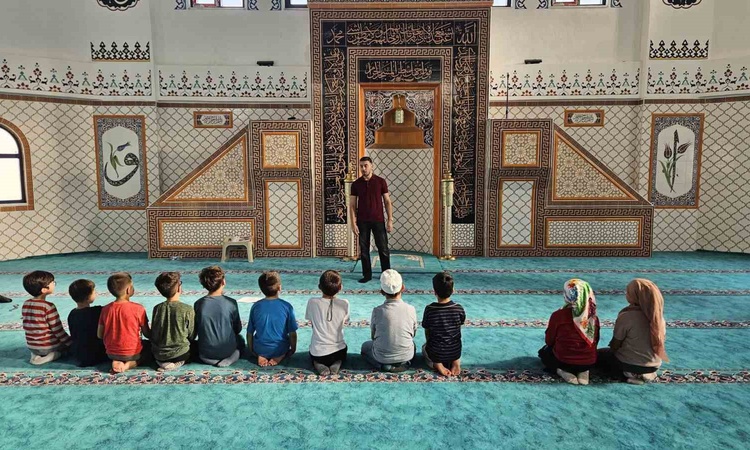 Sıcak Gündem: Aydın Köşk'te çocuklara yönelik Değerler Atölyesi, Bilal-i Habeşi Camii'nde resmen start aldı -