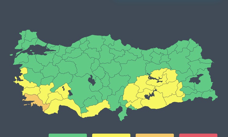 Sıcak Gündem: Çevre Bakanlığı, Muğla'ya turuncu, 18 il için sarı kodlu yağış uyarısı yaptı