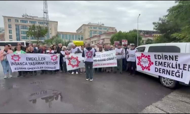 Sıcak Gündem: Edirne'de emekliler TÜİK önünde eylem yaptı, yüzde 85'i açlık sınırının altında kaldı ve Merak E