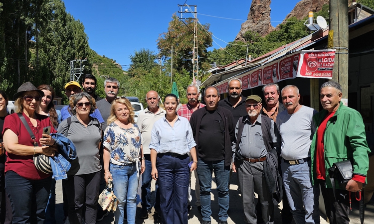 Sıcak Gündem: EMEP'li Karaca'dan Pülümür’de maden projelerine karşı mücadele eden köylülere ziyaret: Gelişmele