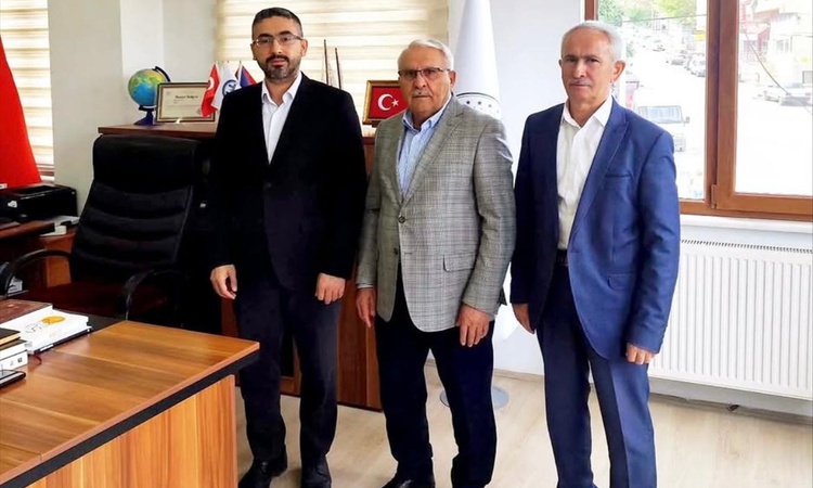 Sıcak Gündem: Göynücek Belediye Başkanı Şahin, Din Görevlileri Haftası'nda müftülüğü ziyaret etti