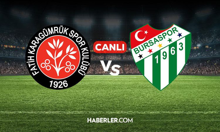 Sıcak Gündem: Karagümrük Bursaspor CANLI nereden izlenir? Karagümrük Bursaspor maçı hangi kanalda, nereden izl