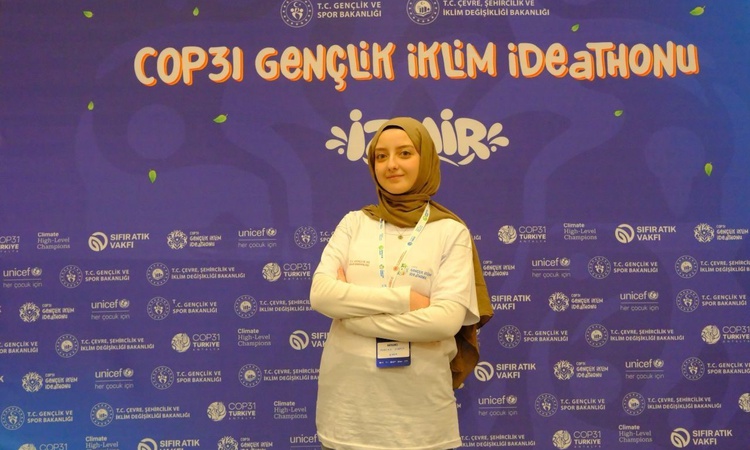 Sıcak Gündem: KBÜ'lü Melike Zeren Kara'nın takımı COP31 Ideathonu İzmir etabında birinci oldu