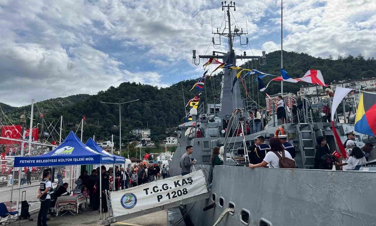 Sıcak Gündem: TCG Kaş gemisi Fethiye Limanı'nda 29 Ekim'de vatandaşlarla buluştu ve Merak Edilenler