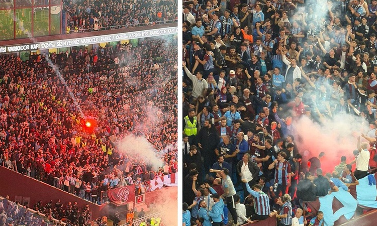Sıcak Gündem: Trabzonspor-Beşiktaş maçında meşale yakan taraftarlar hakkında adli tahkikat: Gelişmeler Takip E