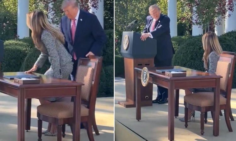 Sıcak Gündem: Trump'tan Melania'ya herkesin önünde romantik jest: Övgüler yağdırdı | İşte Tüm Ayrıntılar