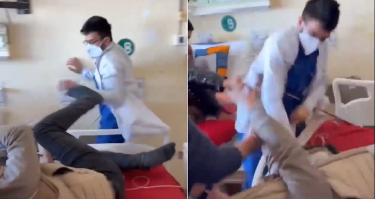 Kritik Açıklama: Sinir krizi geçiren doktor, hasta öğretmeni tekme tokat dövdü - Haberleri: Gelişmeler Takip E
