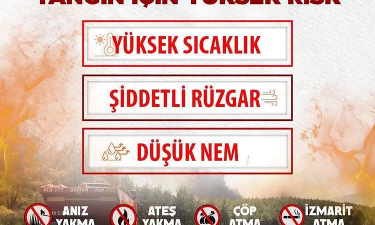 Ayrıntılar Netleşti: Sinop'ta Durağan ve Boyabat için yüksek alevler riski uyarısı - Haberleri - Son Dakika Bi