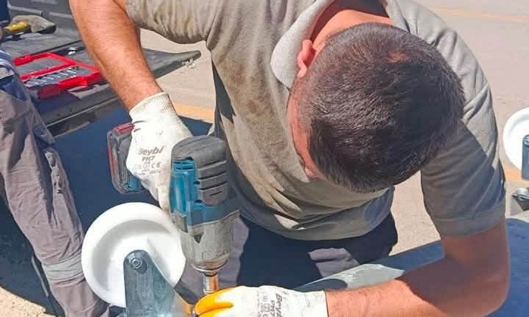 Sinop’ta hasarlı çöp konteynerlerine yerinde onarım - Son Dakika Bilgileri