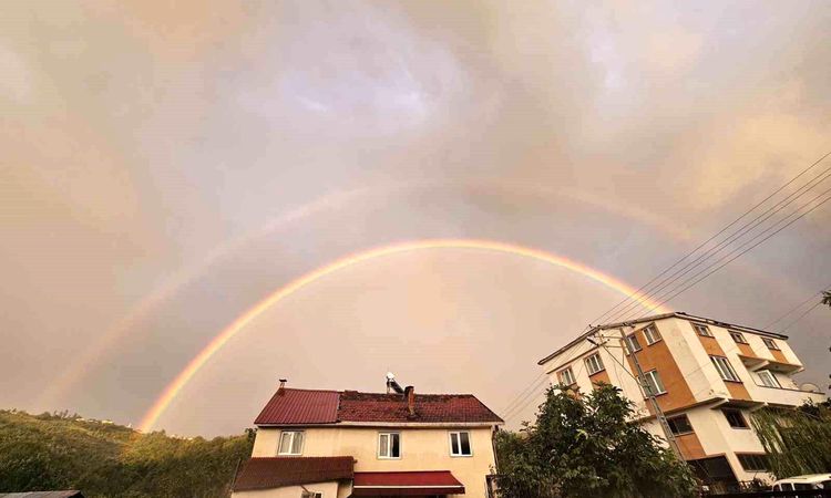 Rainbow beauty in Sinop Türkeli - News