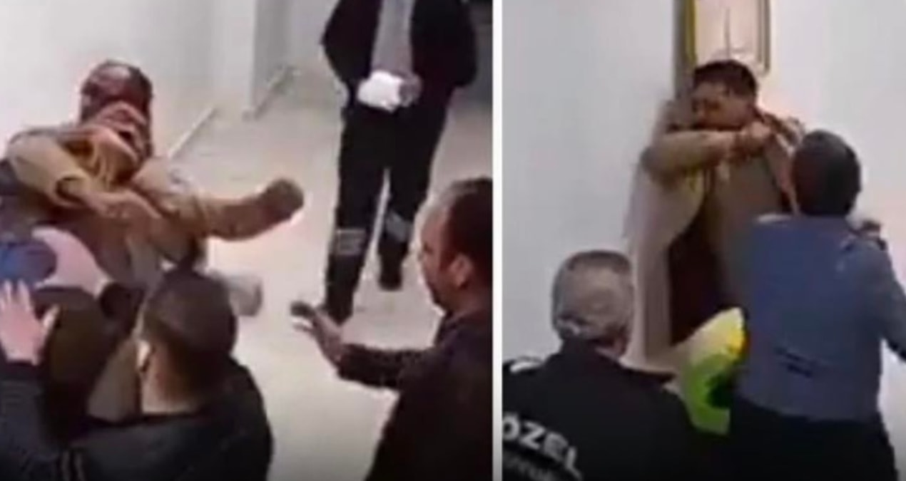 Ayrıntılar Netleşti: Skandal görüntüler: Hastane müdürü, çalışanı yumruklayarak bayılttı - En Son Haber ve Mer