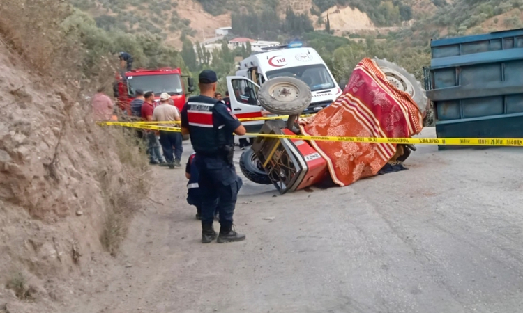 Son Gelişme: Aydın’da traktör devrildi; 1 ölü, 1 yaralı - Son Dakika Bilgileri