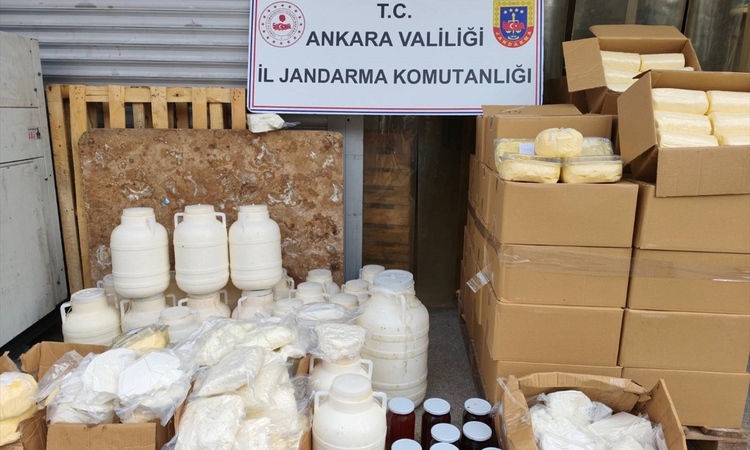 Son Gelişme: Başkentte halk sağlığını tehlikeye atan 838 kilogram süt ve süt ürünü ele geçirildi