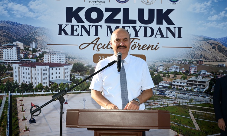 Son Gelişme: Batman Kozluk'ta 22 dönümlük Kent Meydanı törenle hizmete açıldı ve Merak Edilenler