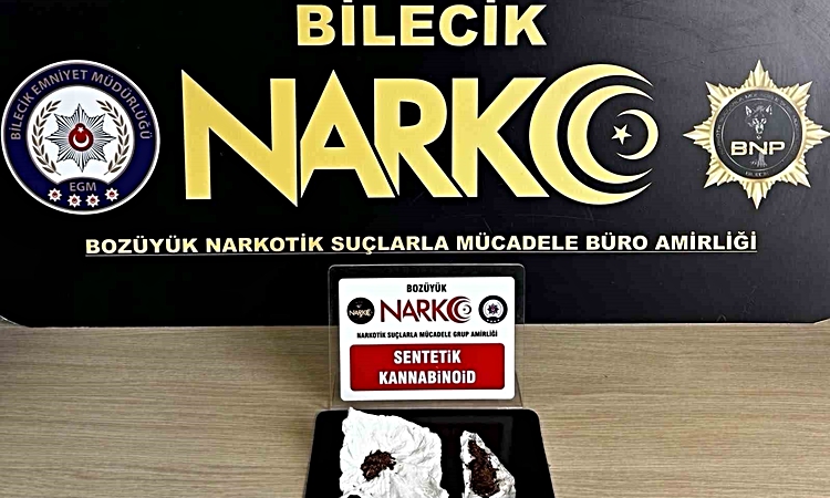 Son Gelişme: Bilecik’te uyuşturucu operasyonu: 1 şüpheli yakalandı