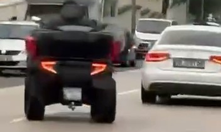 Son Gelişme: Bursa Nilüfer'de ATV'li sürücü trafikte drift ve makas attı, o anlar kamerada: Gelişmeler Takip E