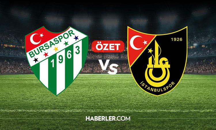 Son Gelişme: Bursaspor İstanbulspor maç özeti ve golleri! (ÖZET) Bursaspor İstanbulspor kaç kaç bitti, golleri