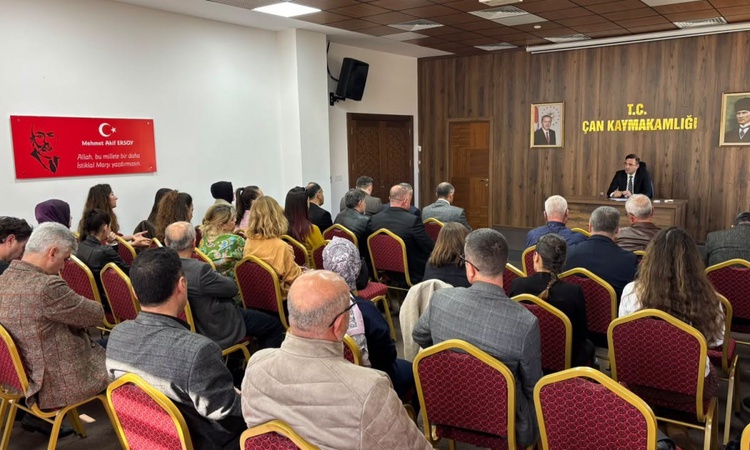 Son Gelişme: Çan'da Ekim Ayı Okul Güvenliği Toplantısı Kaymakam Şimşek başkanlığında yapıldı | İşte Tüm Ayrınt