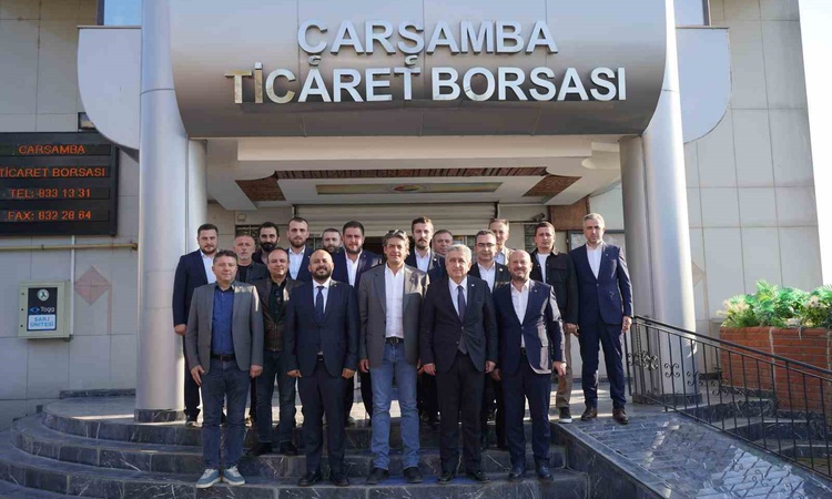 Son Gelişme: Çan ve Solakoğlu, Çarşamba Ticaret Borsası yönetimine başarı dilekleri iletti | İşte Tüm Ayrıntıl