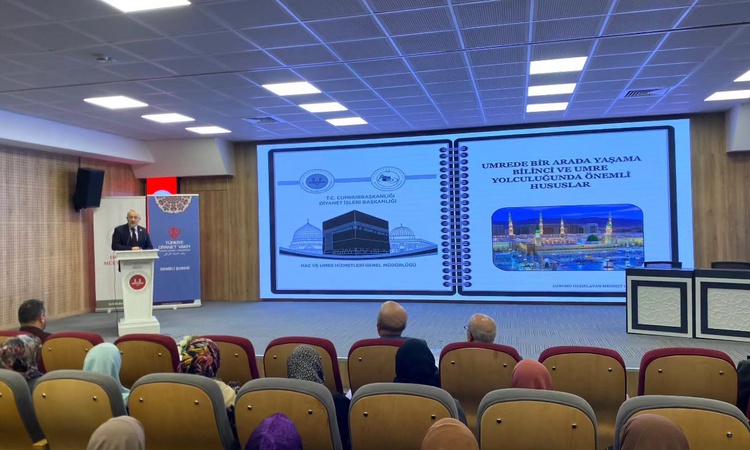 Son Gelişme: Denizli'de Kasım'da umreye gidecek 186 vatandaşa hazırlık semineri verildi: Gelişmeler Takip Edil