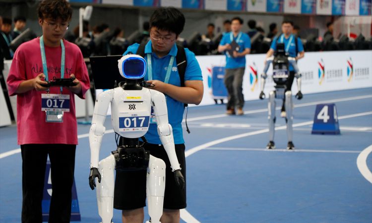 Son Gelişme: Dünyanın İlk İnsansı Robot Oyunları Pekin'de resmen start aldı