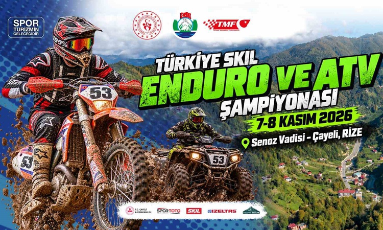 Son Gelişme: Enduro ve ATV Şampiyonası, 7-8 Kasım'da Rize Çayeli'nde ikinci kez yapılacak: Gelişmeler Takip Ed