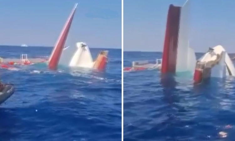 Son Gelişme: Girne’de batan geminin yeni görüntüleri gözler önüne serildi - Son Dakika Bilgileri