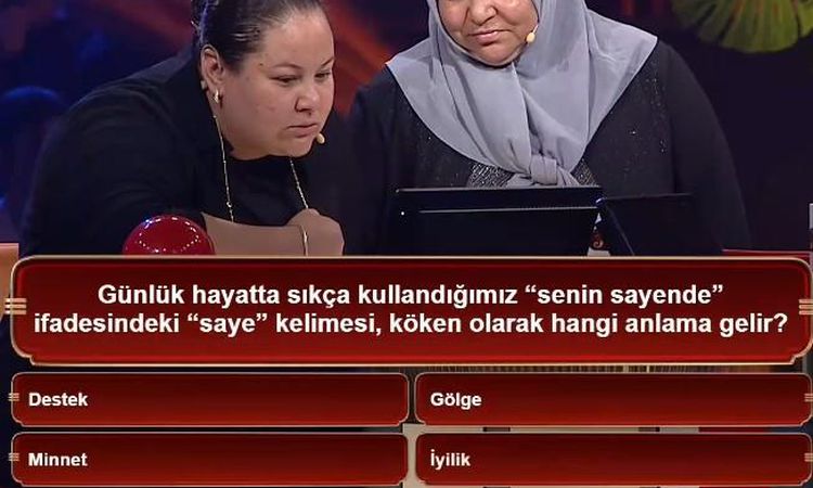 Son Gelişme: Günlük hayatta sıkça kullandığımız "senin sayende" ifadesindeki "saye" kelimesi, köken olarak han