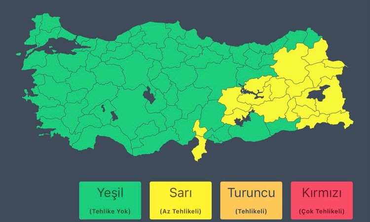 Son Gelişme: İçişleri Bakanlığı 6 Ekim Salı günü birçok ilde ani sel ve su baskınına karşı uyardı | İşte Tüm A