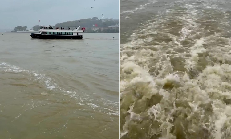 Son Gelişme: İstanbul'daki sel felaketinin ardından Haliç'in rengi değişti - Son Dakika Bilgileri