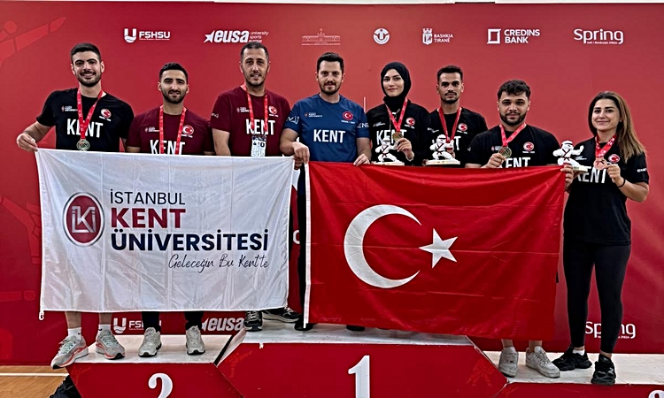 Son Gelişme: İstanbul Kent Üniversitesi'ne Avrupa Şampiyonası’nda 12 madalya: Gelişmeler Takip Ediliyor