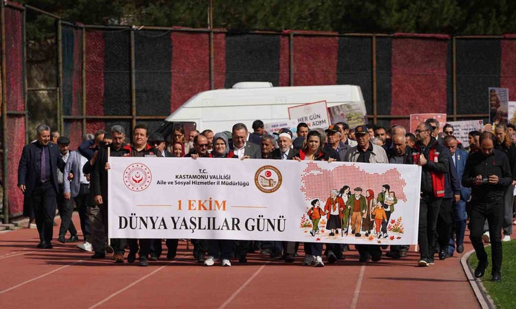 Son Gelişme: Kastamonu'da Dünya Yaşlılar Günü yürüyüşü gençlerle yaşlıları buluşturdu.