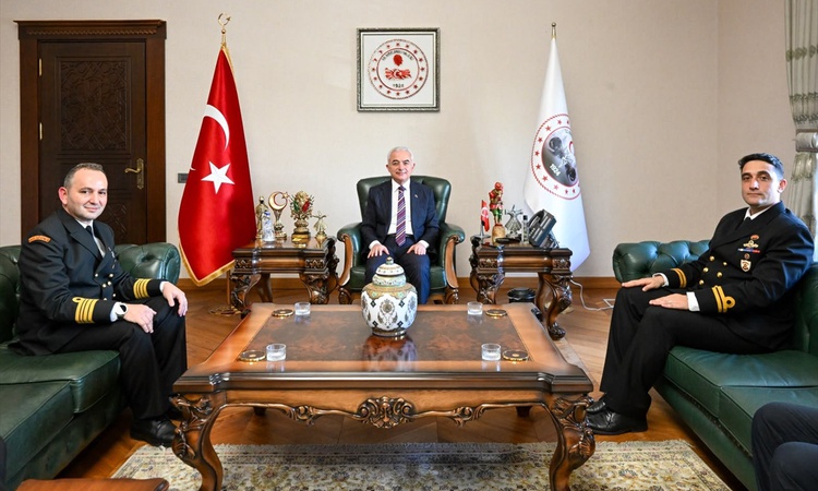 Son Gelişme: Kırklareli Valisi, Sahil Güvenlik Kuzey Marmara Grup Komutanı Lafçı'yı kabul etti