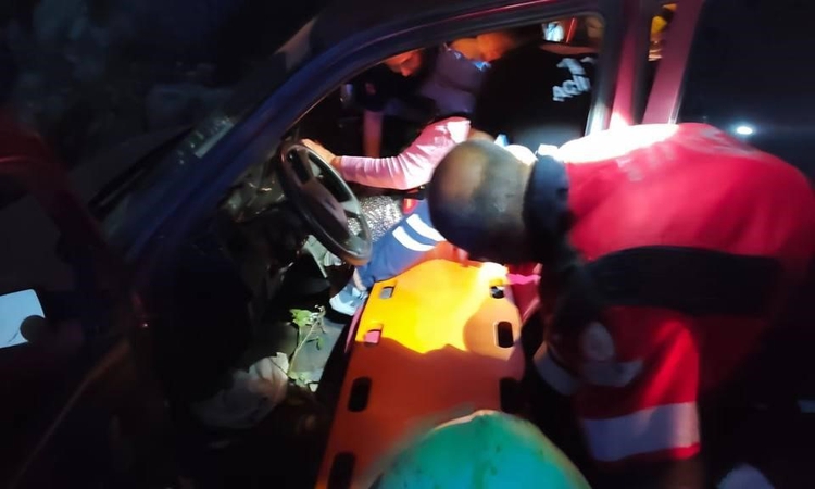 Son Gelişme: Kontrolden çıkan otomobil ormanlık alana uçtu: 4 yaralı - Son Dakika Bilgileri