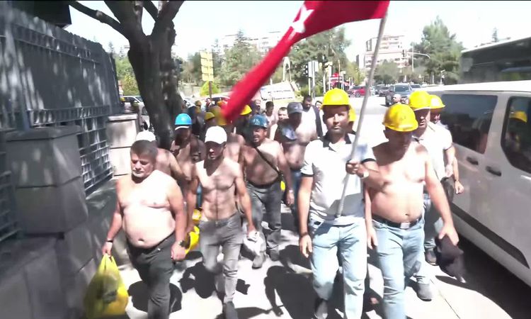 Son Gelişme: Madencilerin Enerji ve Tabii Kaynaklar Bakanlığı önündeki eylemi 12'nci gününde | İşte Tüm Ayrınt